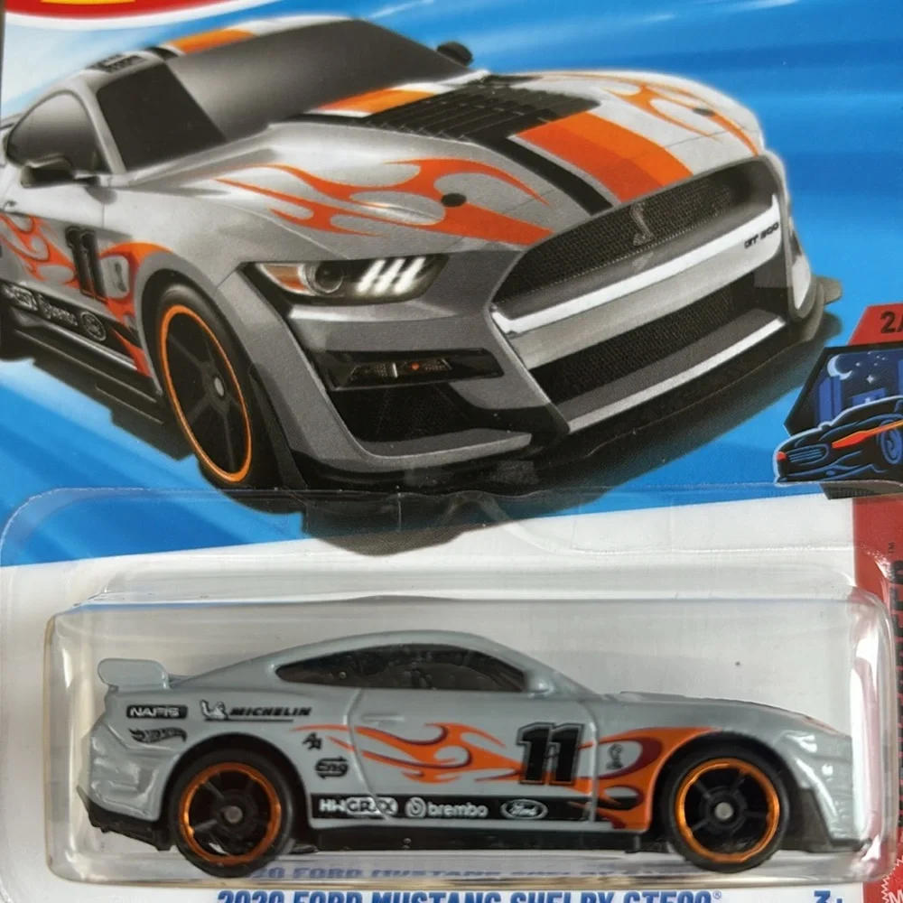 2020 Ford Mustang Shelby GT GT500 Hot Wheels Gray Car Hotwheels Diecast New 2026